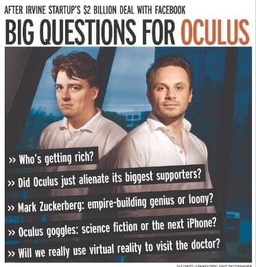 Oculus To Meta: 10 vuotta Mark Zuckerbergin VR-hakuista
