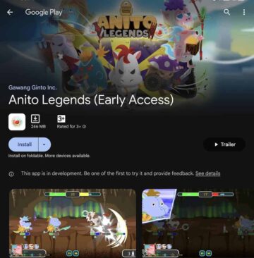 PH- تیار کردہ Anito Legends اب Google Play پر دستیاب ہے۔ بٹ پینس