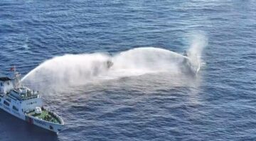 Navios filipinos sofrem danos no último encontro com a Guarda Costeira da China