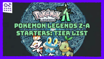 Pokemon Legends ZA Starters：等级列表