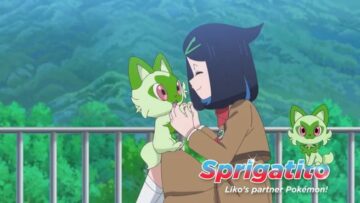 Pokemon Scarlet и Violet начинают дистрибуцию Liko's Sprigatito
