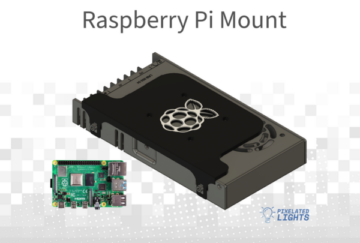 Raspberry Pi PSU Mount #3DThursday #3DPrinting