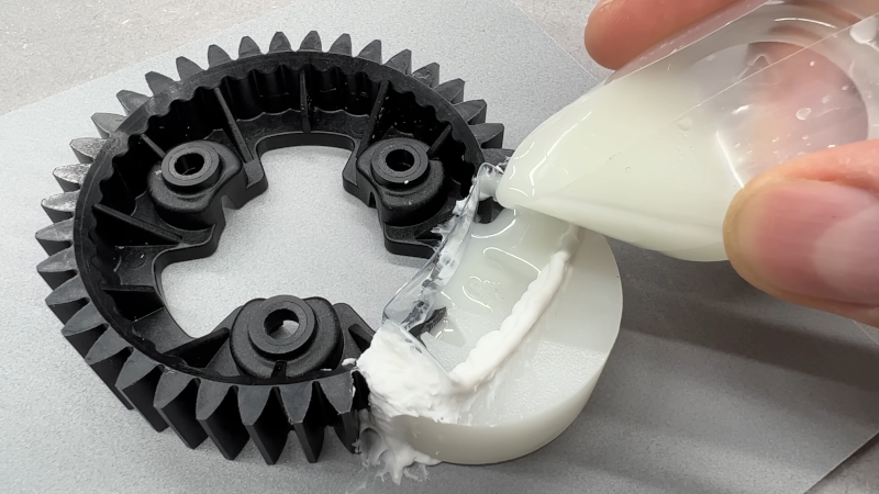 Repairing A Gear With A Candle (and Some Epoxy)