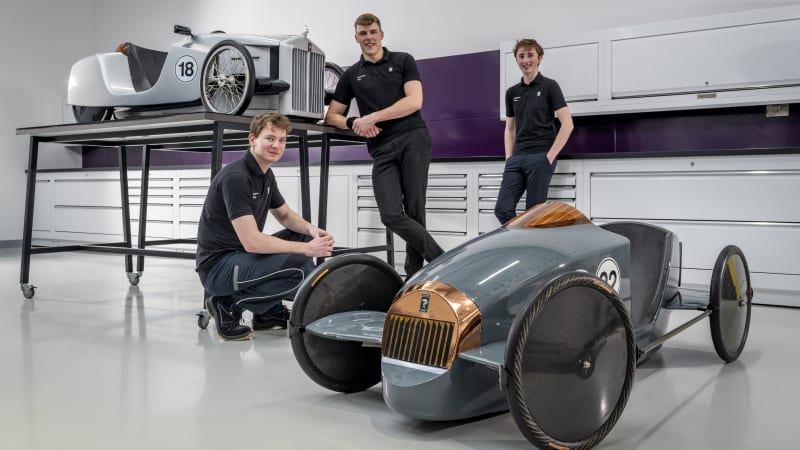 Rolls-Royce restores a pair of soapbox racers it built in the 2000s - Autoblog