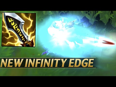 NEW INFINITY EDGE EFFECT (BIG ADC BUFFS) - League of Legends