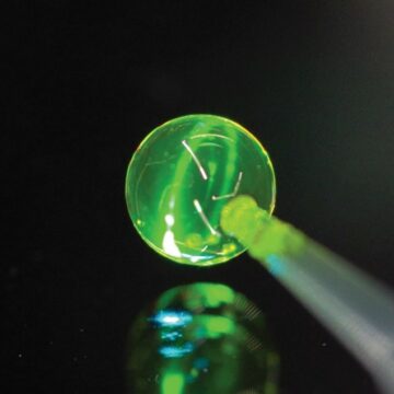 Soap bubbles transform into lasers – Physics World