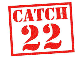 Image containing the text "Catch 22" 