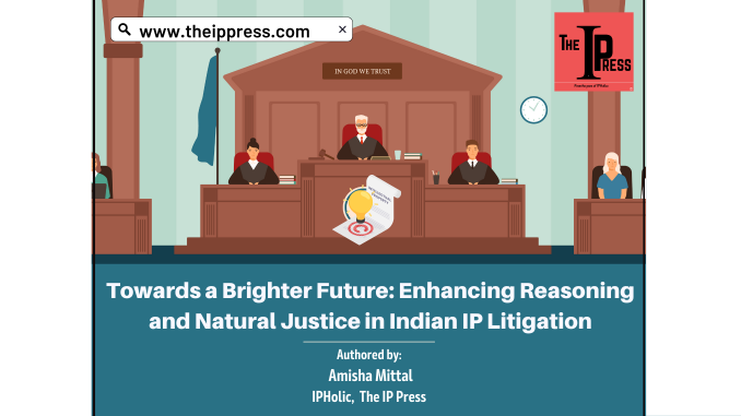 Verso un futuro più luminoso: rafforzare il ragionamento e la giustizia naturale nel contenzioso indiano sulla proprietà intellettuale