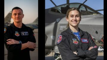US Air Force F-16 och F-35 demoteam tillkännager sina nya piloter