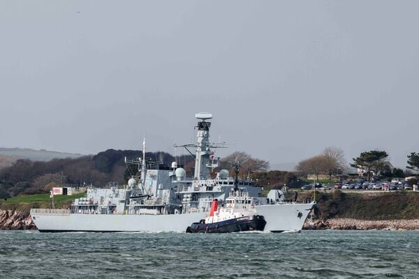 UK Type 23 frigate St Albans returns to sea following refit