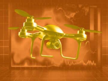 Utilizzo di droni per il rilevamento di metano UAV