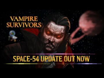 Vampire Survivors добавляет Space Dude и многих других в сегодняшнем космическом обновлении Space 54