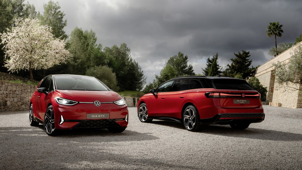 VW ID.3 GTX and ID.7 GTX Tourer debut as a hot hatch and wagon for Europe