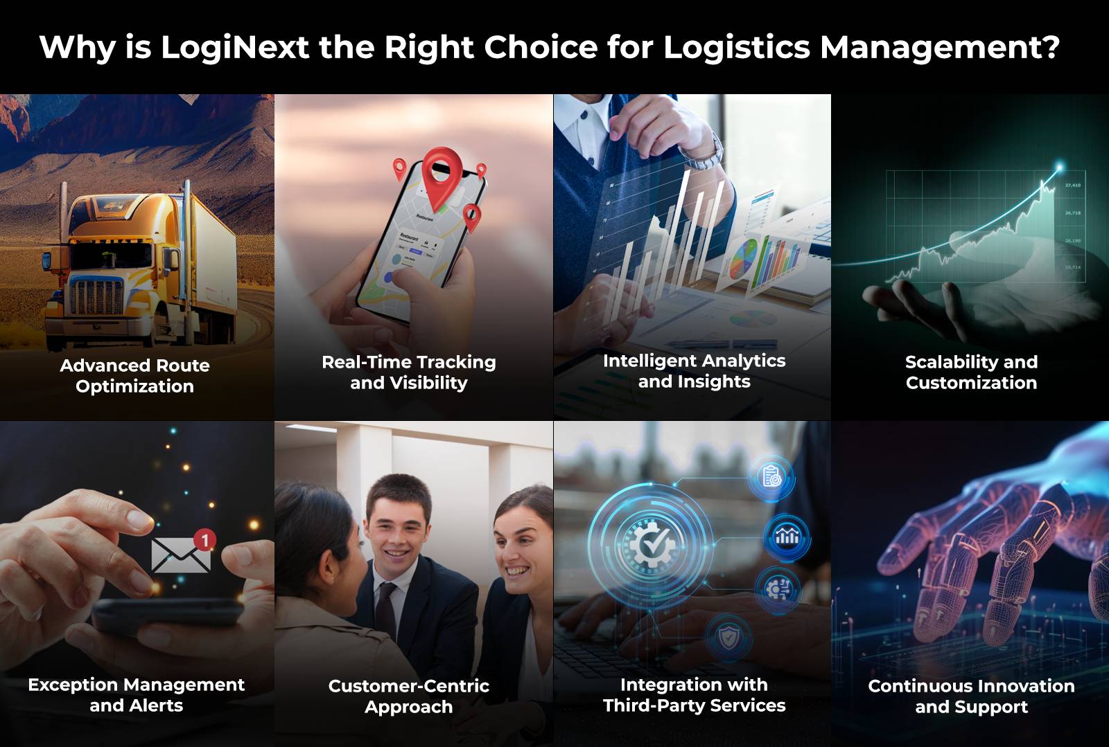 Varför är LogiNext det rätta valet för logistikhantering?