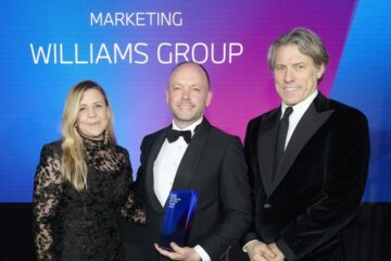 Williams mantém o título principal no BMW UK Marketing Awards