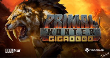 Yggdrasil og ReelPlay tager spillerne tilbage til forhistoriske tider i Primal Hunter Gigablox Slot