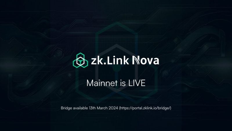 zkSync-baserad zkLink Nova aggregerad Layer 3-upprullning går live på Ethereums huvudnät