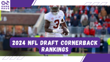 Vuoden 2024 NFL-draftin kulmaback rankings