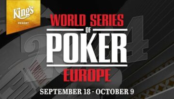 A 2024-es WSOP Europe menetrendje 15 karkötő eseményt tartalmaz