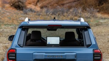 El avance de la Toyota 2025Runner 4 confirma que todavía tiene una ventana trasera desplegable