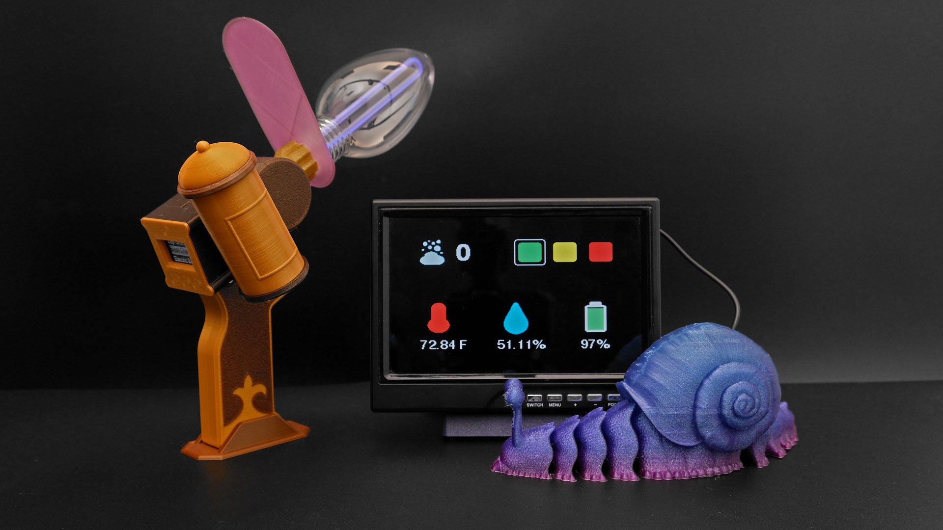 3D Hangouts – Pico DVI AIO, Memory Gun Prop and Flex Snail #3DThursday