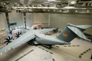 Airbus rolls out first A400M for Kazakhstan