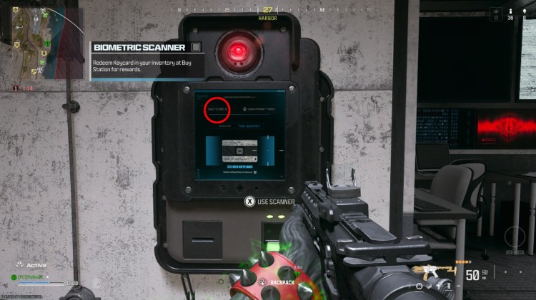 Biometric Scanner Daily Scans Call Of Duty Warzone
