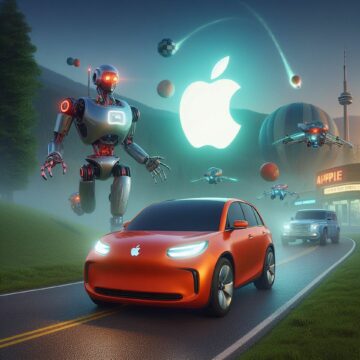 رویای ماشین اپل تبدیل به روبات هایی است که شما را در همه جا دنبال می کنند
