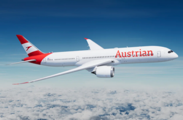Austrian Airlines introduserer Boeing 787 Dreamliner 17. mai