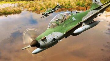 Brazilian A-29 Super Tucanos Intercept Drug Planes Trying To Infiltrate The Country