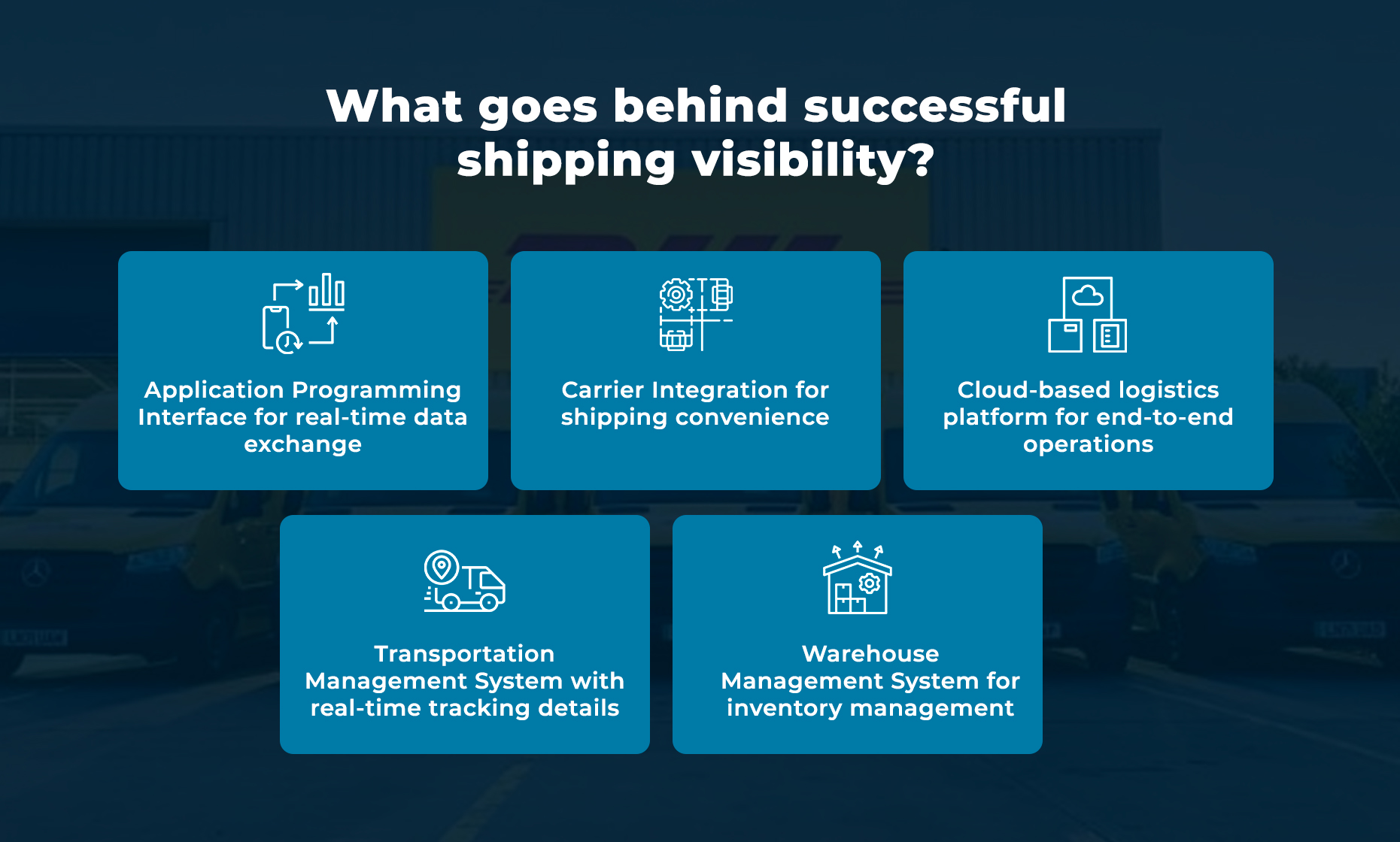 what goes behind successful shipping visibility?