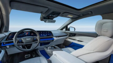 Interiorul Cadillac Optiq dezvăluit înainte de debutul la Salonul Auto de la Beijing - Autoblog