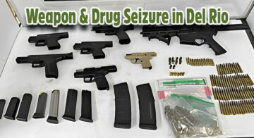Les agents du CBP saisissent des armes, des munitions et de la marijuana au point d'entrée de Del Rio - Connexion au programme de marijuana médicale