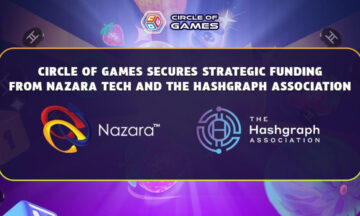 Circle of Games saa miljoona dollaria strategista rahoitusta Nazara Technologiesilta ja The Hashgraph Associationilta