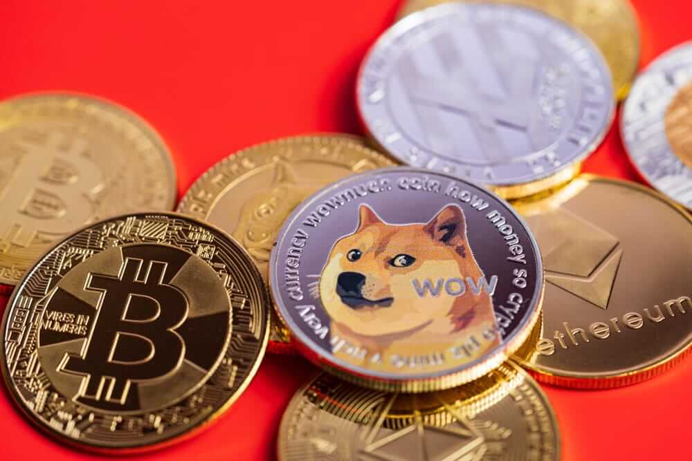 Bitcoin, Ethereum, Dogecoin and positive movements today