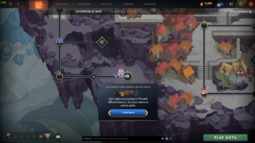 Razložen zemljevid Dota 2 Crownfall Overlord