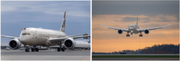 Etihad Airways arrives in Boston