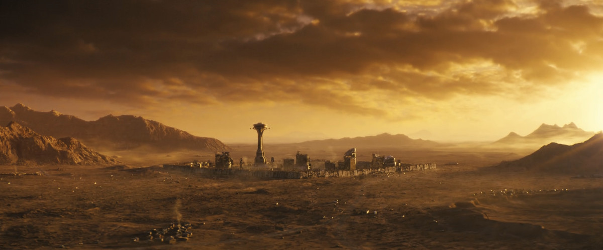 A shot of New Vegas in the finale of Fallout season 1