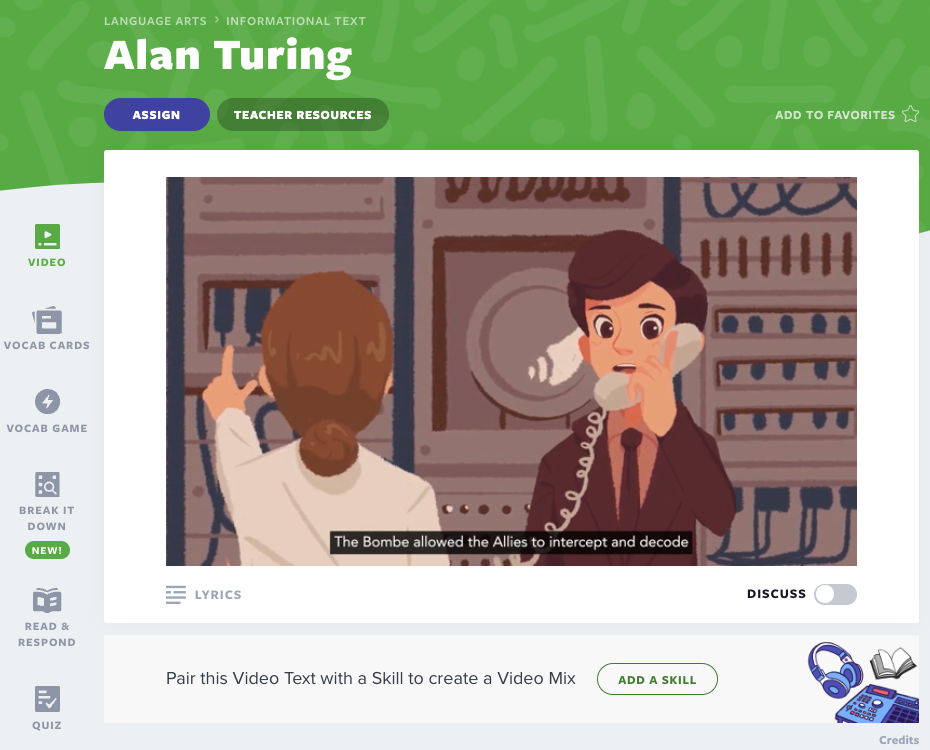 Alan Turing video lesson