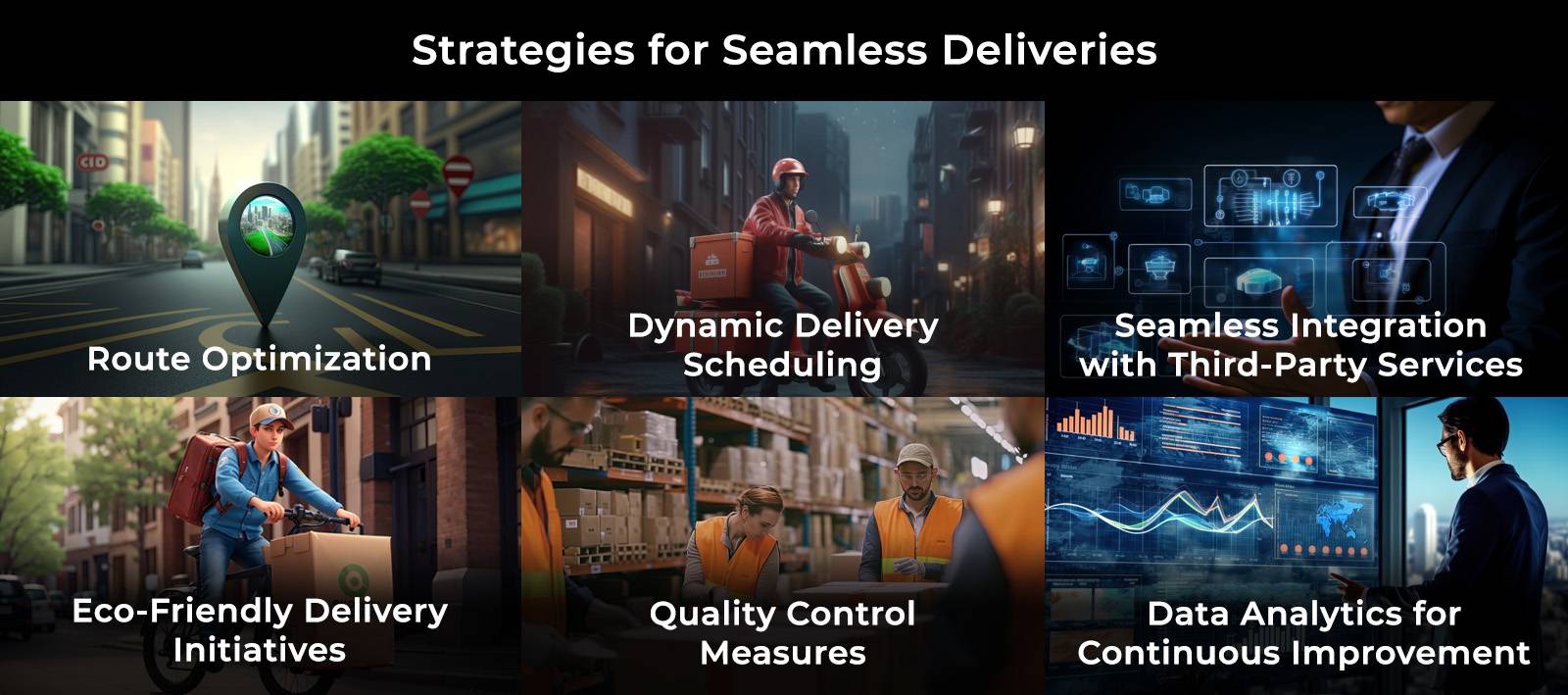 How does delivery management software offer seamless deliveries