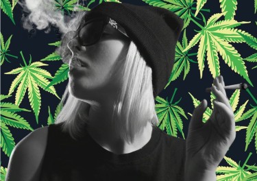 teens who smoke weed occassionaly not dumb