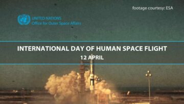 اليوم الدولي لرحلة الإنسان إلى الفضاء #IntlSpaceDay