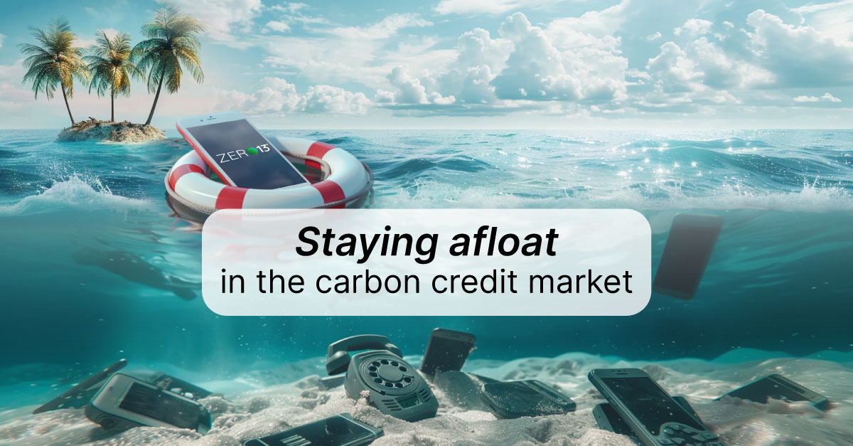 Staying afloat in the carbon credit market | ZERO13
