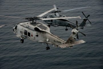 Japão perde dois SH-60K em acidente