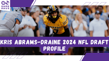 Kris Abrams-Draine 2024 NFL-i mustandi profiil