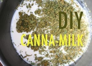 Молоко с марихуаной — сливочное угощение на выходные