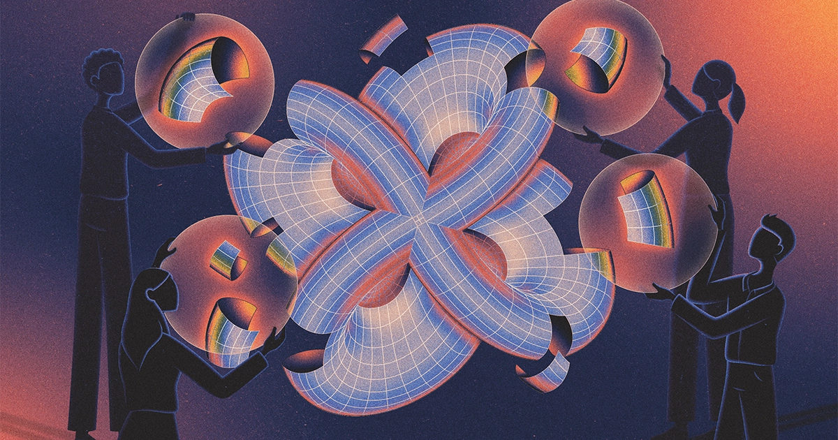 Matemáticos maravilham-se com cortes 'malucos' em quatro dimensões | Revista Quanta
