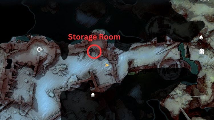 No Rest For The Wicked Storage Room Key Location Map 2