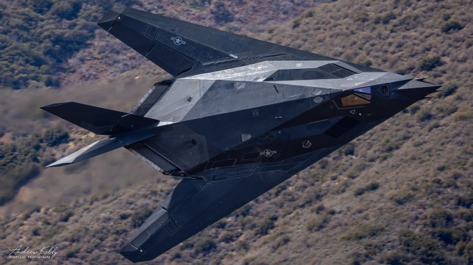 Photographer Snaps Incredible Shots Of Low Flying F-117 Jets