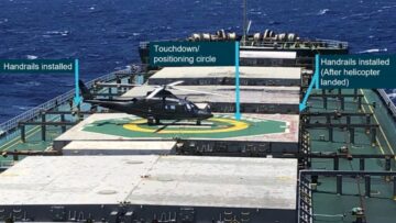Pilot did not see handrail that hit helicopter’s tail, says ATSB